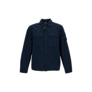 C.P. Company Blue Zip Cotton Shirt Jacket - NWT